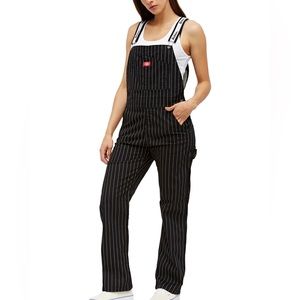 Dickies girl’s pinstriped overalls